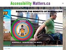 Tablet Screenshot of accessibilitymatters.ca